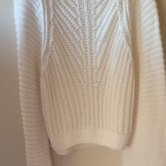 Free People Sweetheart Sweater Turtleneck Loose/oversized Fitting-100%cotton - Picture 3 of 10